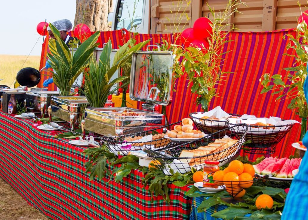 bush breakfast at Muthu Keekorok Lodge Maasai Mara