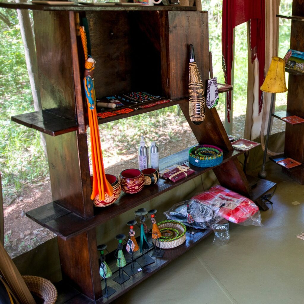 gift shop for mara bush camp