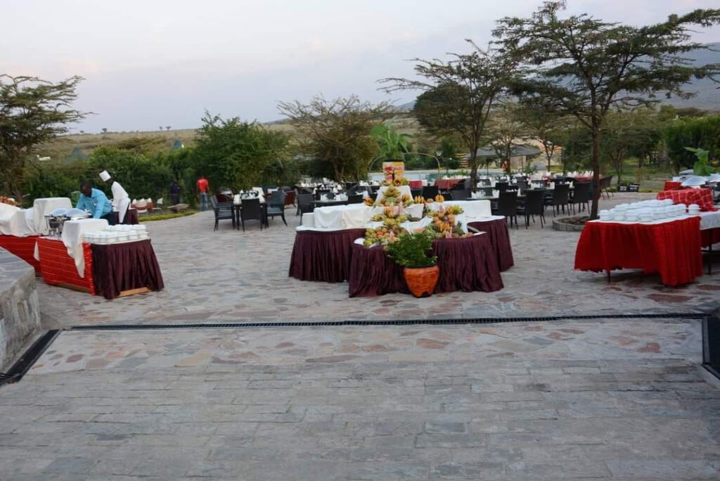 lunch in the wild at AA Lodge Masai Mara