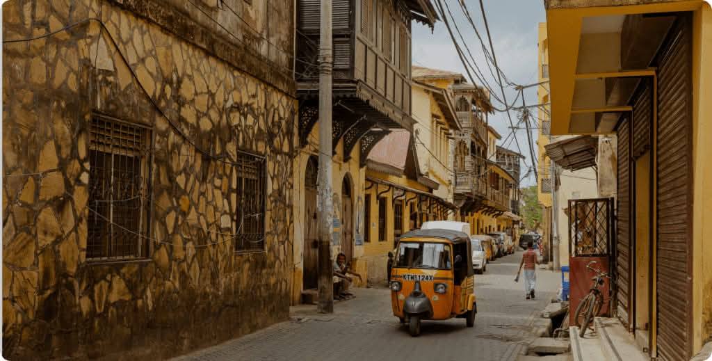 Mombasa Old Town as of today