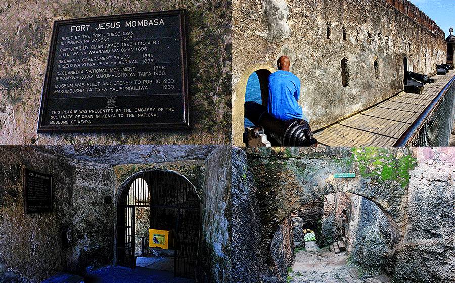 the famous Fort Jesus Mombasa Kenya