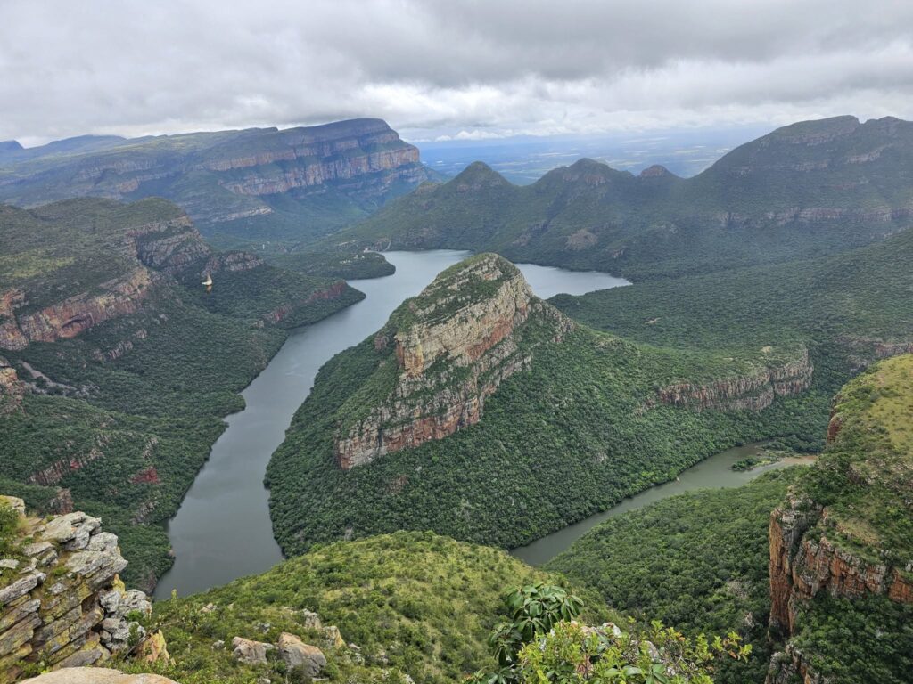 South Africa's Blyde River Canyon stretches 26 kilometers