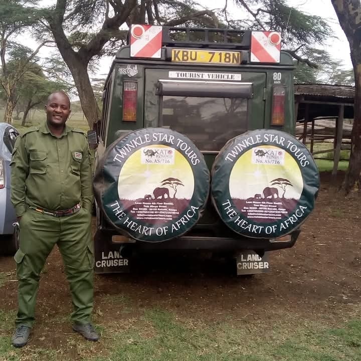 Twinkle Star Tours and Safaris tourist vehicle