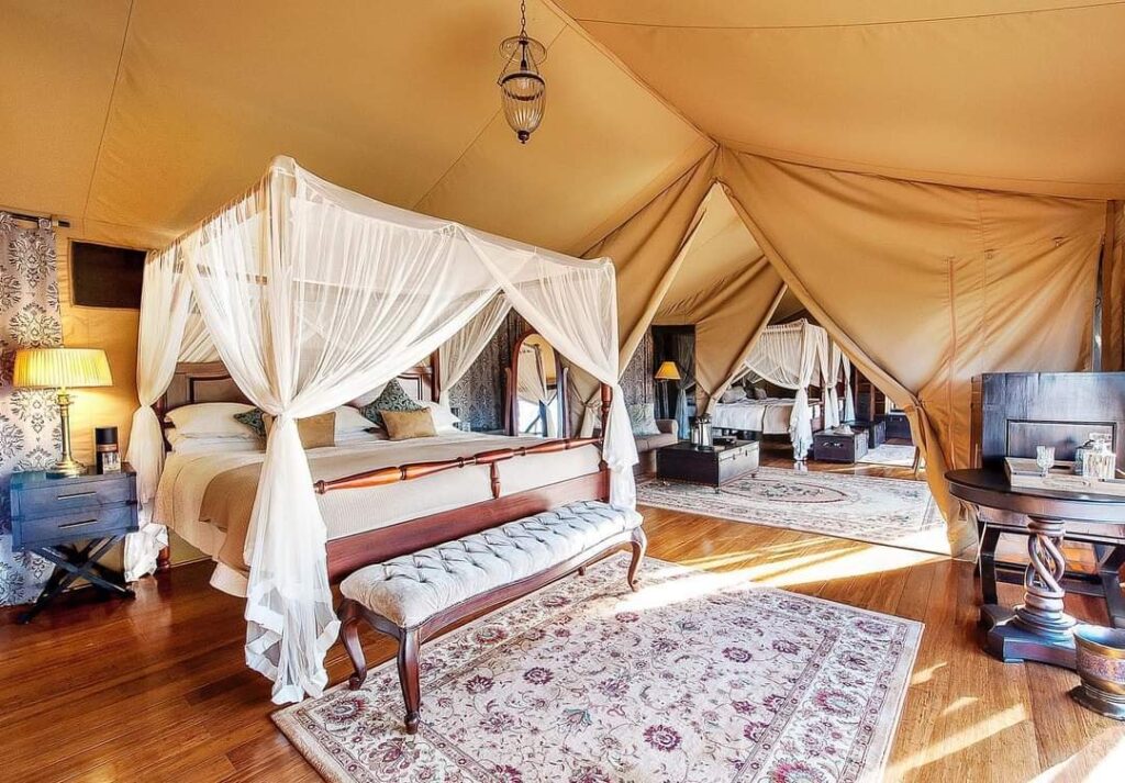 family tent suite at Elewana Sand River Masai Mara