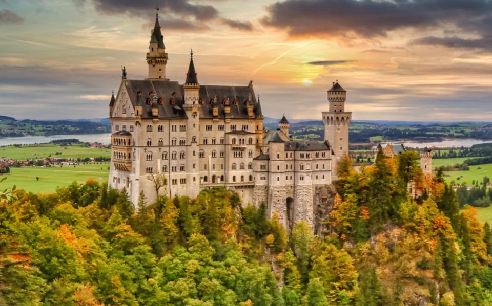 Neuschwanstein Castle in Germany
