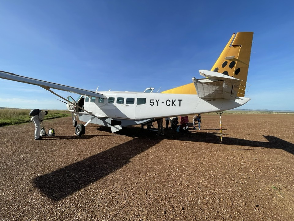 flyin safari in masai mara during masai mara safari