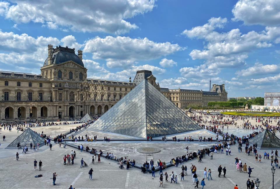 the Louvre in Paris