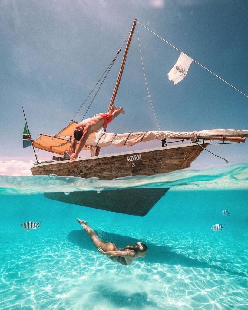 Sailing on a Traditional Dhow