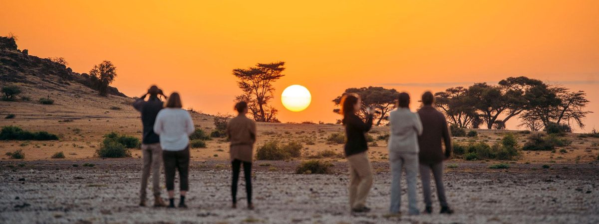 African sunset - book Kenya family safari with Twinkle Star Tours